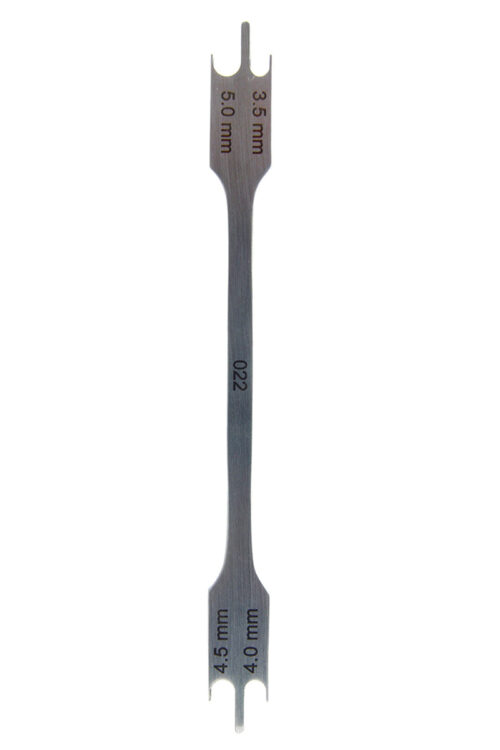Bracket Height Gauge - .022"