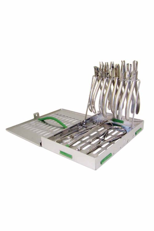 Sterilization Cassette - Holds 8 Pliers and 5 Hand Instruments (20-DMCP-1)