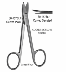 Aligner Scissor Stubby-CURVED